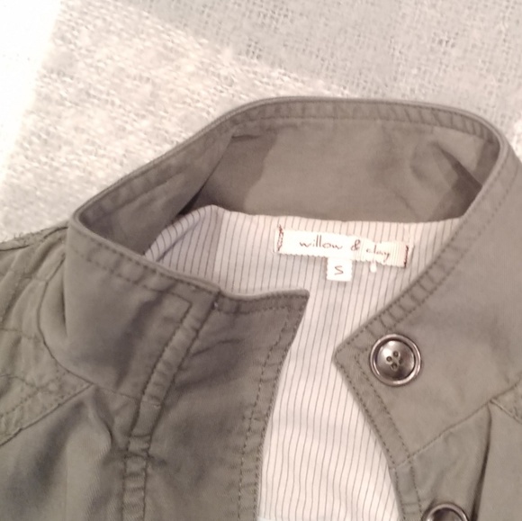 willow & clay. military jacket. - Picture 4 of 8